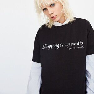 Zara x Sex and the City Graphic Tee M